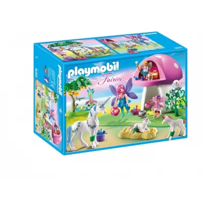 Zestaw z figurkami Fairies 6055 Las wróżek z jednorożcami