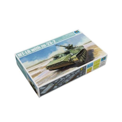 Trumpeter 09618 Model plastikowy MT-LB w/ZU-23-2 1/35