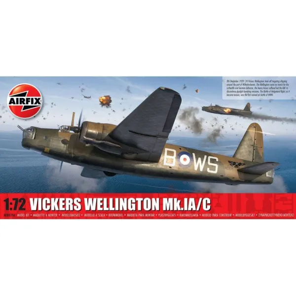 Airfix 08019A Model do sklejania Vickers Wellington Mk.IA/C 1/72