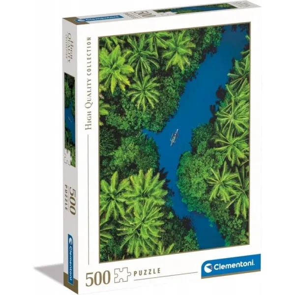 Puzzle 500 elementów High Quality Tropikalny widok z lotu ptaka