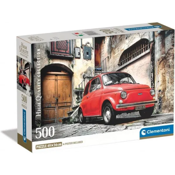 Puzzle 500 elementów Compact Cinquecento