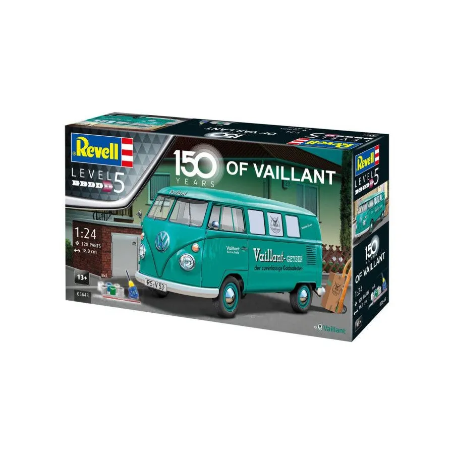 Revell 05648 Zestaw upominkowy 150. rocznica OF Vaillant 1/24