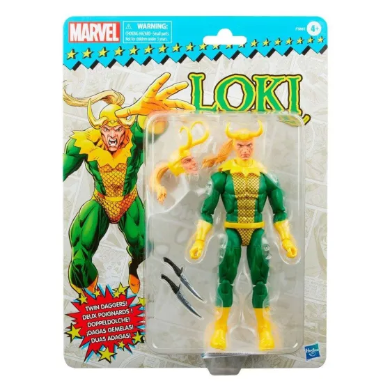 Figurka akcji F5883 Marvel Legends Retro Collection - Loki