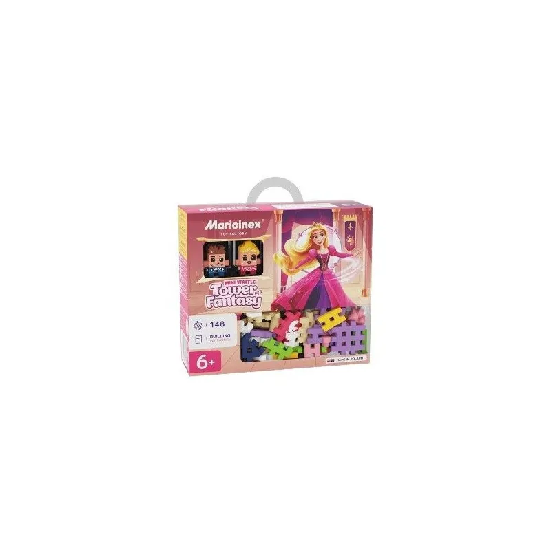 Klocki Waffle Mini - Księżniczka: Wieża Fantazji
