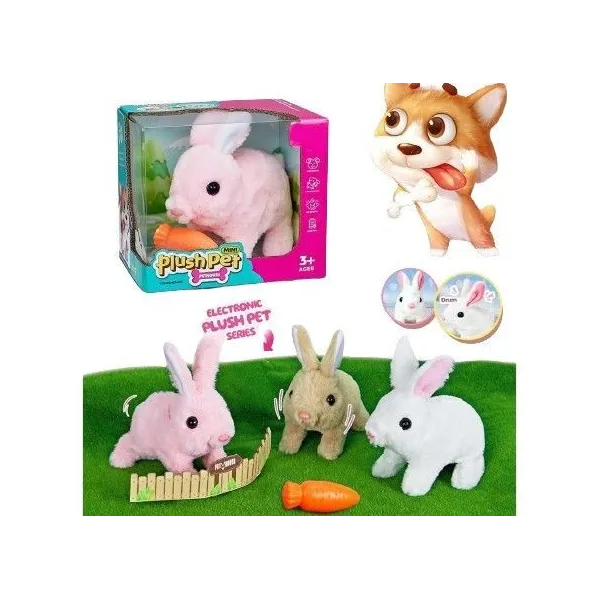 Maskotka interaktywna Króliczek b/o