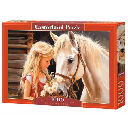 Puzzle 1000 elementów Koń mój przyjaciel