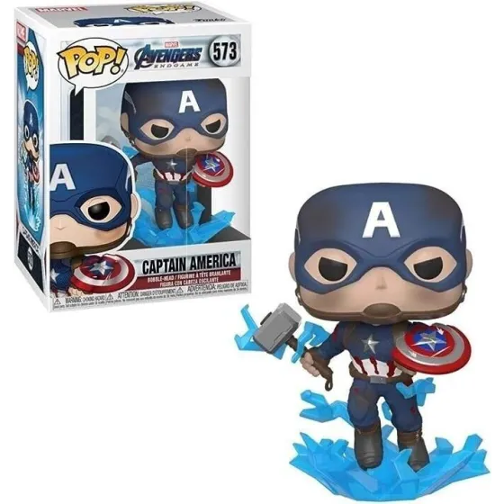 Figurka Funko POP! Marvel Captain America w/Broken Shield & Mjolnir 573