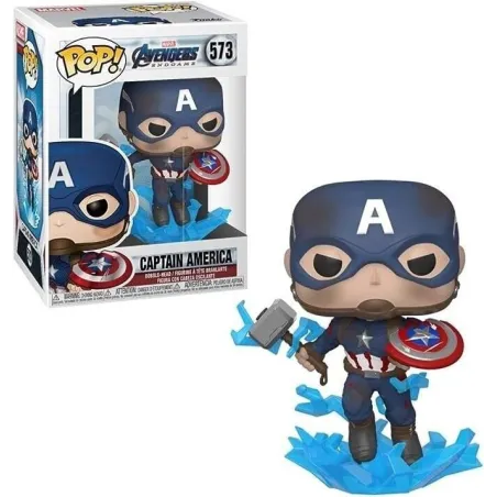 Figurka Funko POP! Marvel Captain America w/Broken Shield & Mjolnir 573