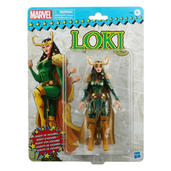 Figurka akcji F5886 Marvel Legends Retro Collection - Loki "Agent of Asgard"