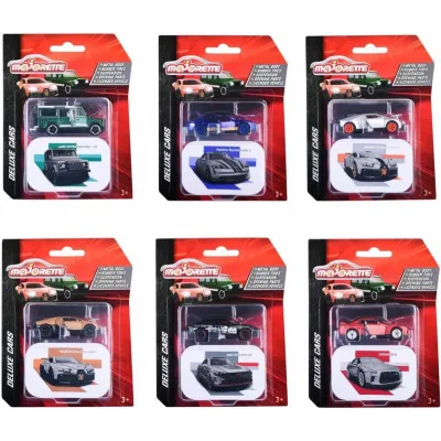 Pojazd Majorette Deluxe 6 rodzajów mix