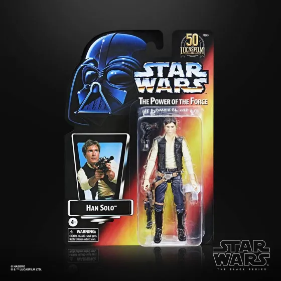 Figurka akcji Star Wars Black Series F3265 (The Power of the Force) - Han Solo