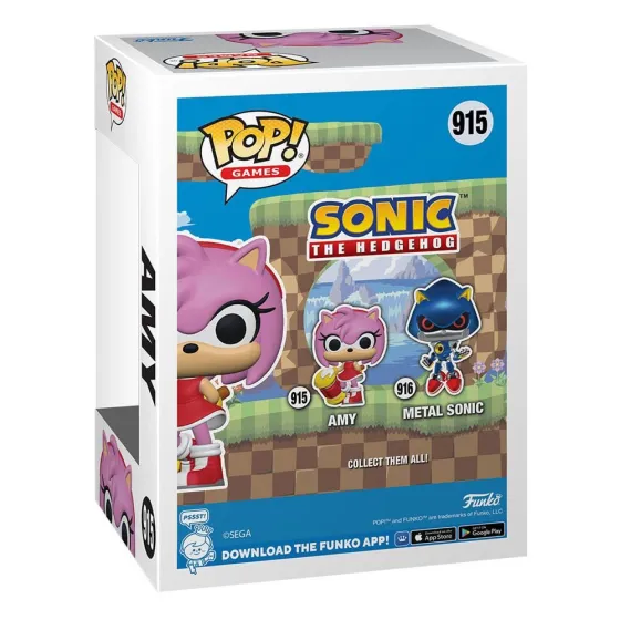Figurka Funko POP! Games Sonic the Hedgehog Amy Rose 915