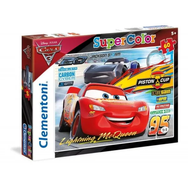 Puzzle 60 elementów Cars 3