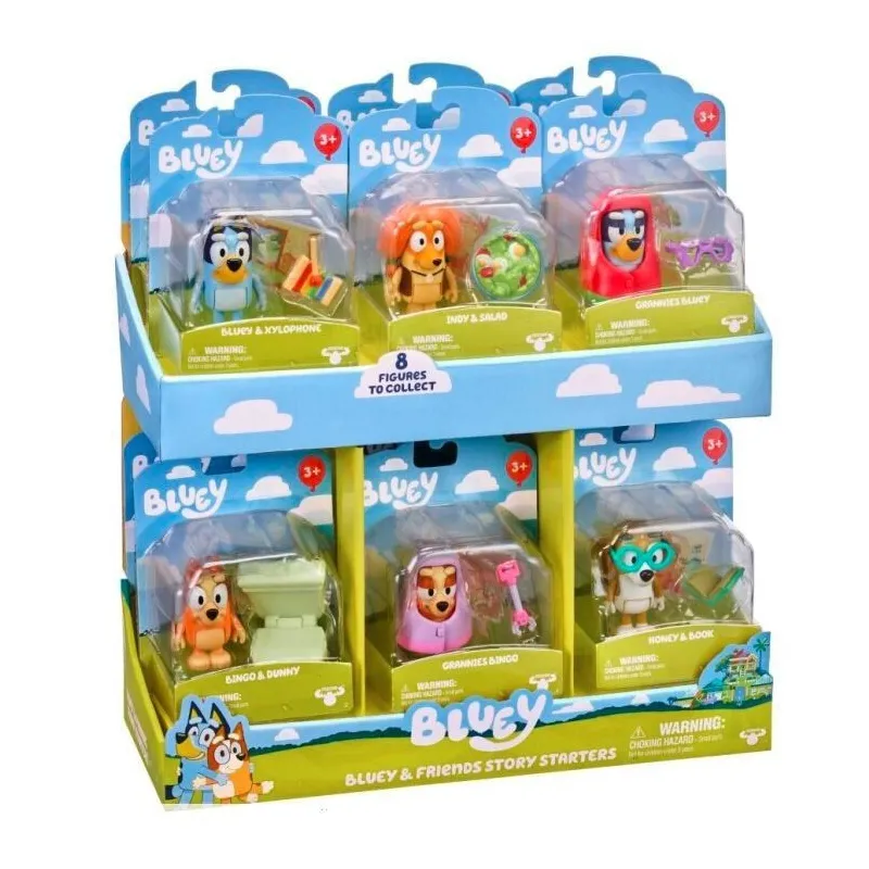 Figurka Bluey 1pak Początek zabawy mix