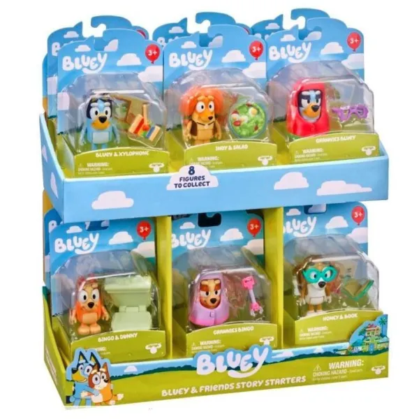 Figurka Bluey 1pak Początek zabawy mix