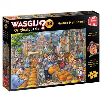 Puzzle 1000 elementów Wasgij Original Na rynku