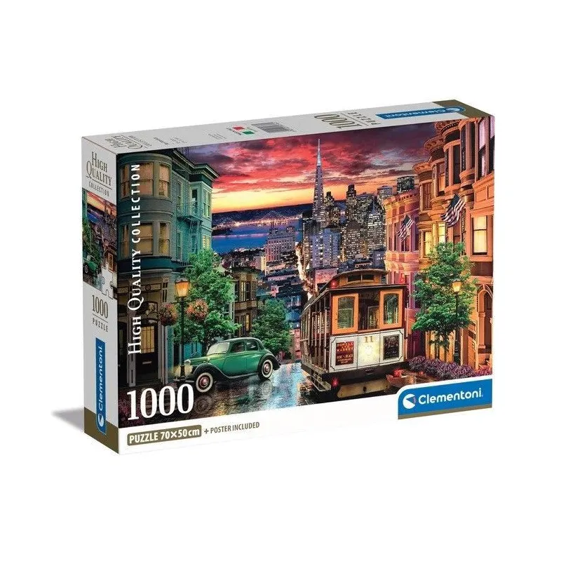 Puzzle Compact San Francisco 1000 elementów