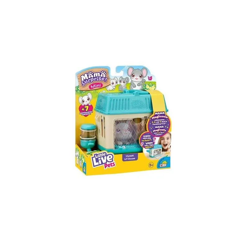 Figurki Little Live Pets Mama Surprise Mini Niebieski