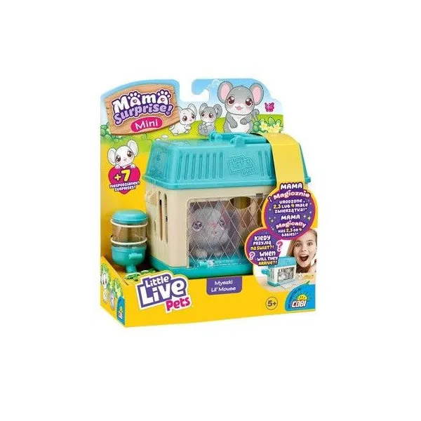 Figurki Little Live Pets Mama Surprise Mini Niebieski
