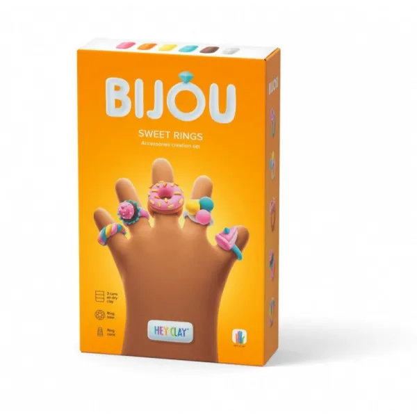 Masa Platyczna Hey Clay Bijou Sweet Rings