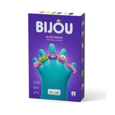 Masa Plastyczna Hey Clay Bijou Alien Rings
