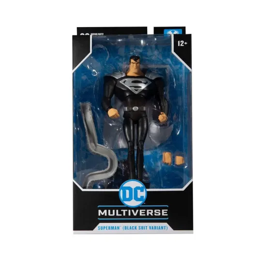 Figurka DC Multiverse Superman: The Animated Series - Superman Black Suit Variant