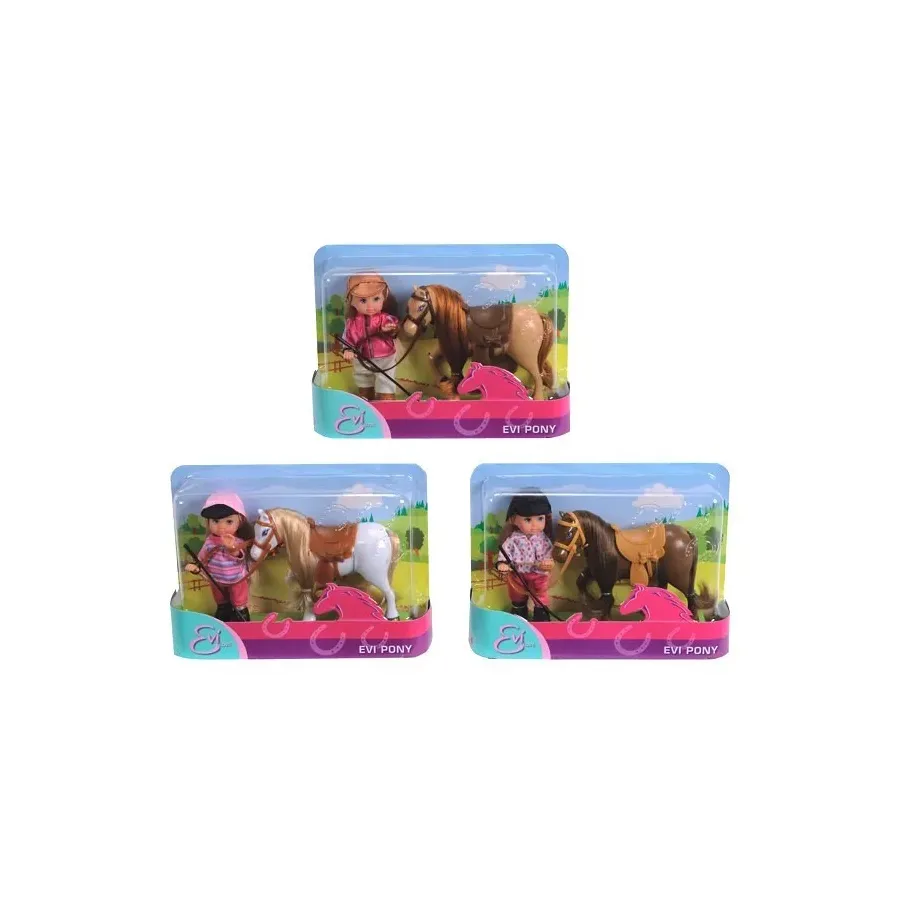 Lalka EVI Pony z Koniem