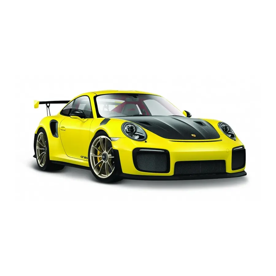 Model metalowy Porsche 911 GT2 RS żółty 1:24