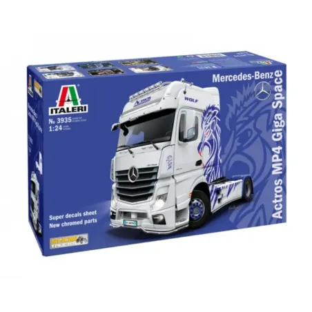 Model plastikowy Mercedes Benz Actros MP4 Show Truck