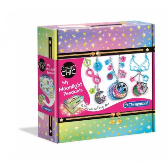 Zestaw kreatywny Crazy Chic Kolorowe Medaliony