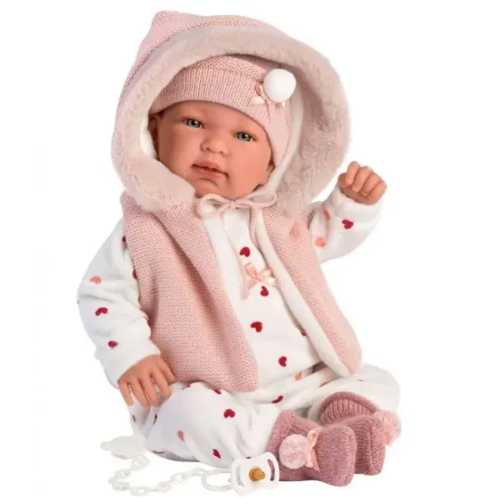 Lalka Bobas płaczący Tina 44 cm