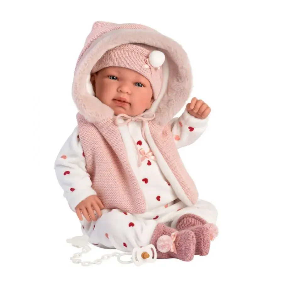 Lalka Bobas płaczący Tina 44 cm