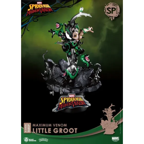 Figurka Marvel D-Stage Diorama - Maximum Venom Little Groot