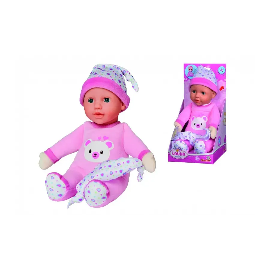 Lalka Laura z melodią, 30 cm