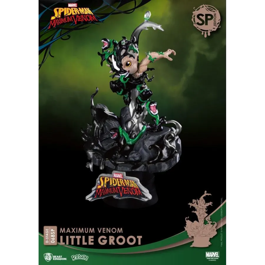 Figurka Marvel D-Stage Diorama - Maximum Venom Little Groot