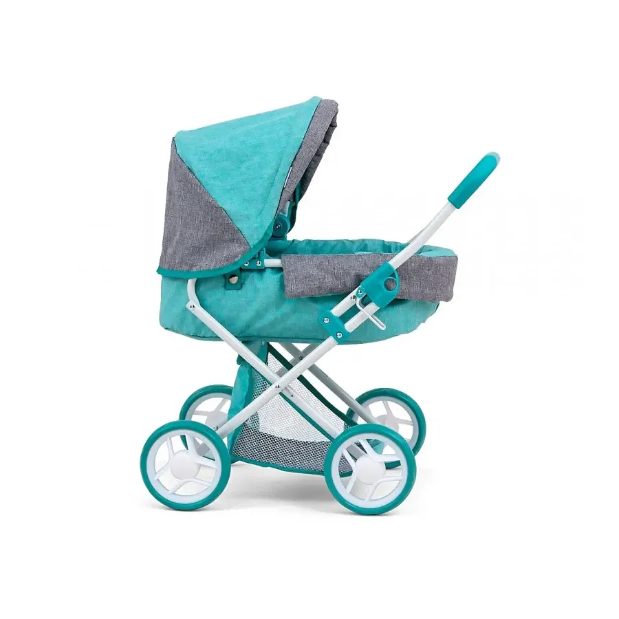 Wózek dla lalek Alice Prestige miętowy