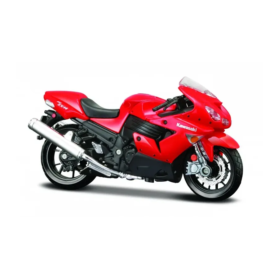 Model Motocykl Kawasaki Ninja ZX -14 z podstawką 1/18