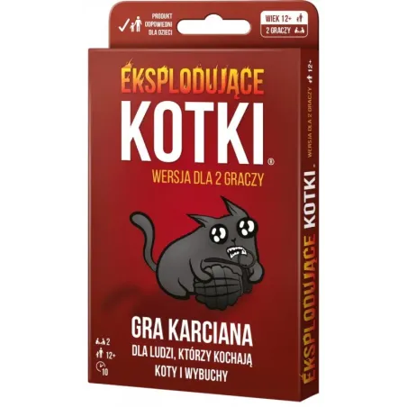 Gra karciana Eksplodujace Kotki Wersja dla 2 graczy