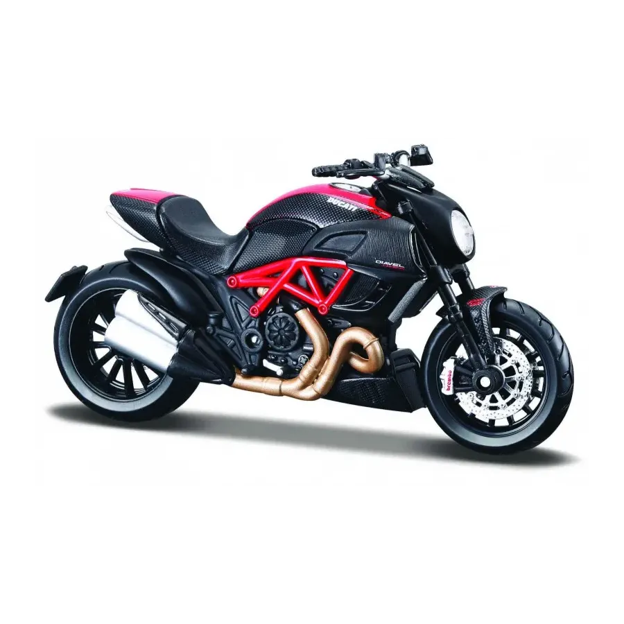 Model metalowy Ducati Diavel Carbon z podstawką 1/18