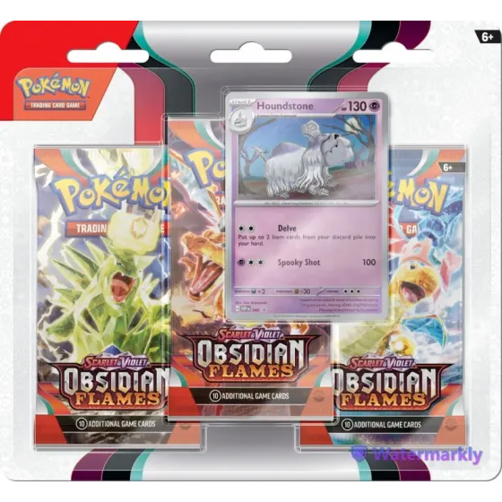 Karty Scarlet & Violet - Obsidian Flames - Houndstone