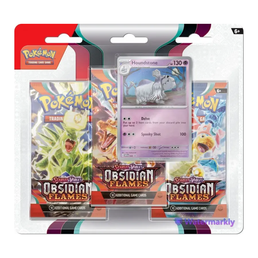 Karty Scarlet & Violet - Obsidian Flames - Houndstone