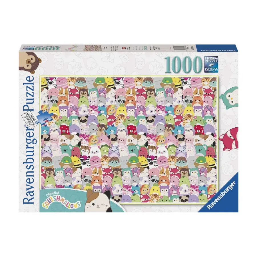 Puzzle 1000 elementów Squishmallows