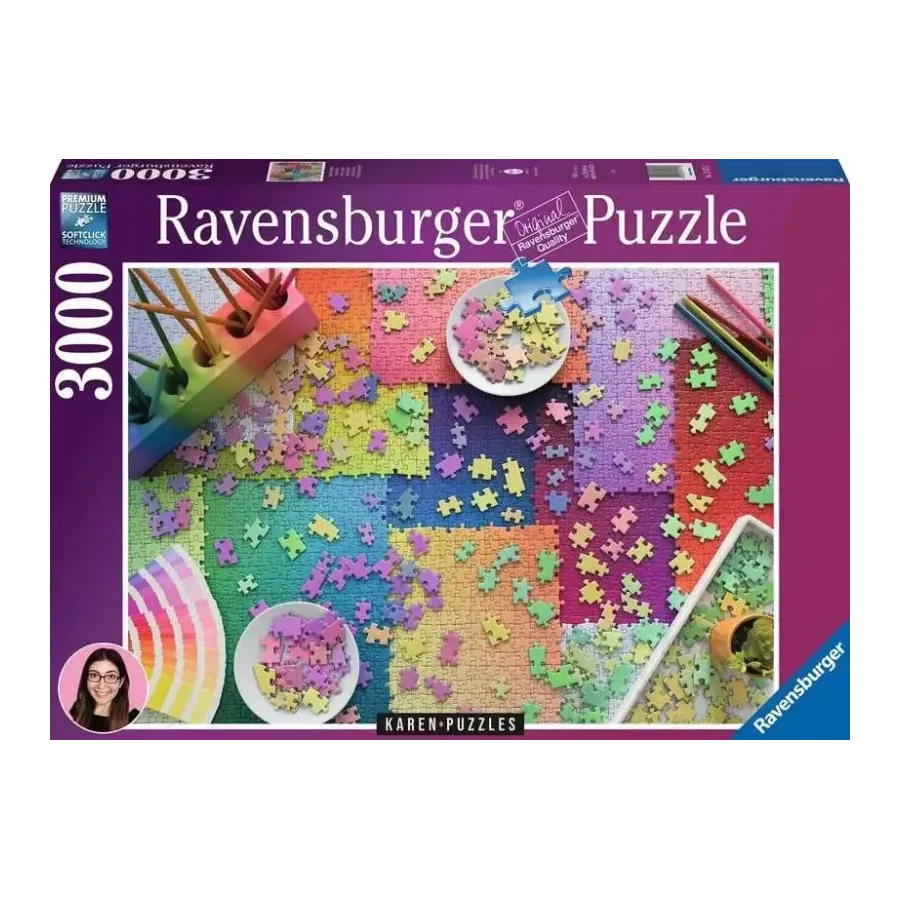 Puzzle 3000 elementów Puzzle na puzzlach