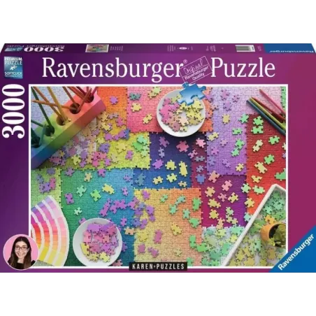 Puzzle 3000 elementów Puzzle na puzzlach