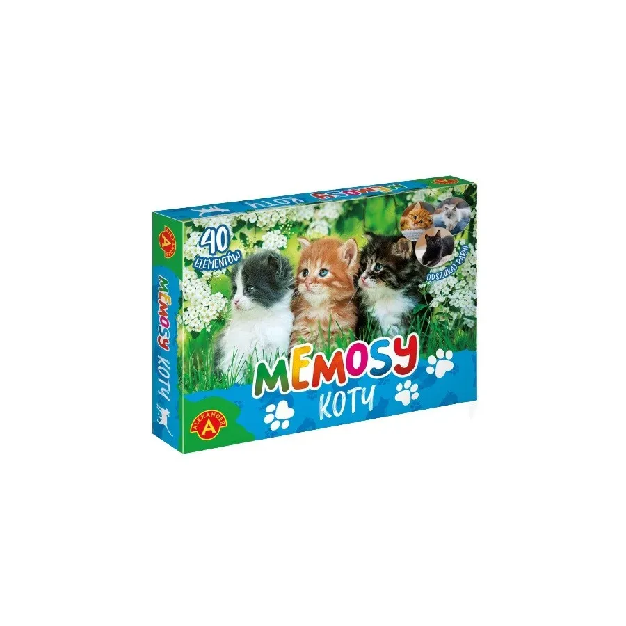 Gra Pamięć-Memosy-Koty