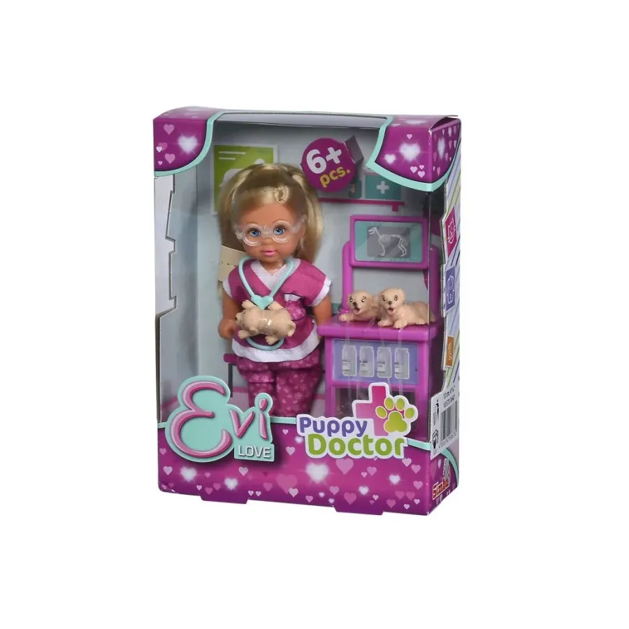 Lalka Evi Love Doktor szczeniaków