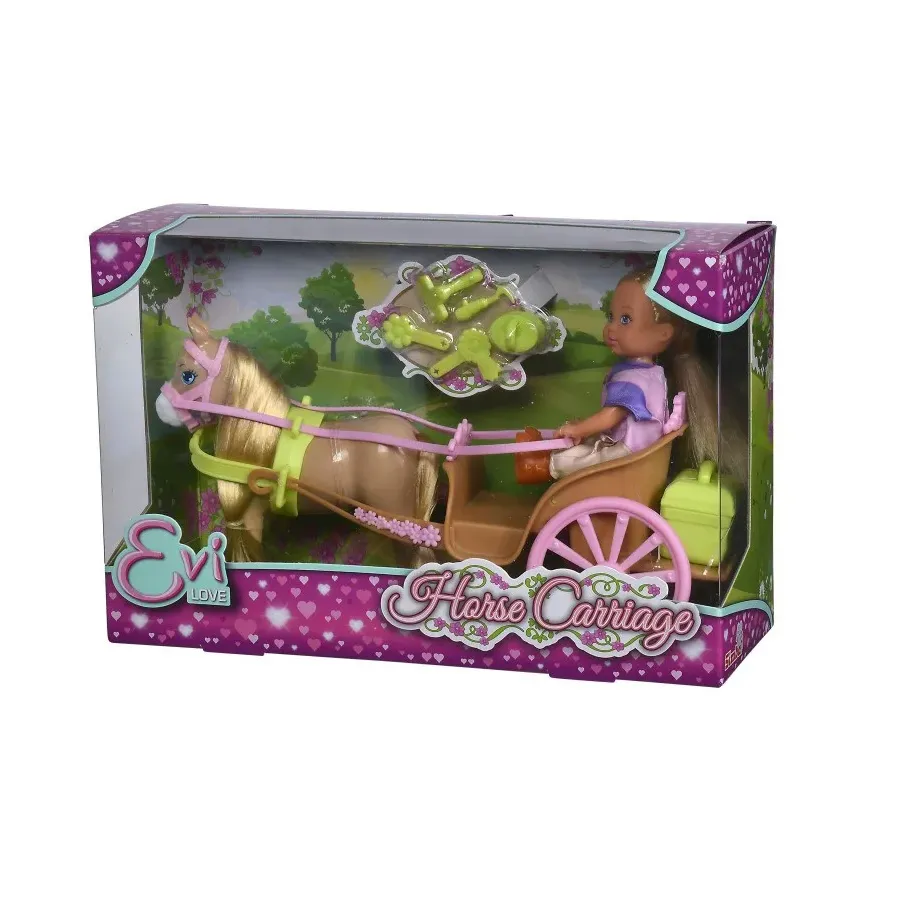 Lalka Evi Love w bryczce