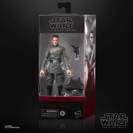 Figurka akcji F2932 Star Wars The Bad Batch Black Series - Vice Admiral Rampart