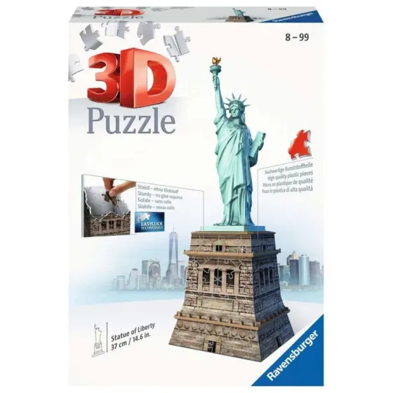 Puzzle 3D Budynki Statua Wolności