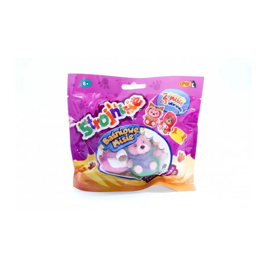 Figurki Strojnisie - Baśniowe Misie - 2-pack Księżniczka+Smok+strój Łabędzia